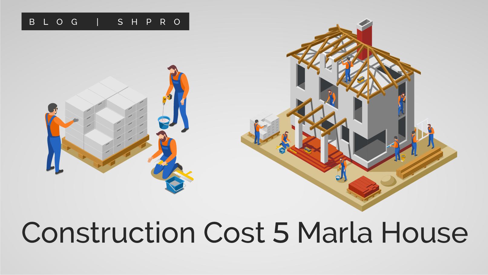 Construction Cost 5 Marla House